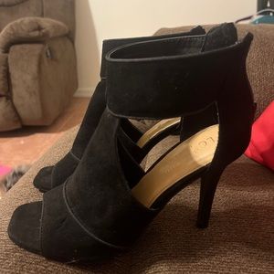 Womens Size 8 Lauren Conrad Black Heels